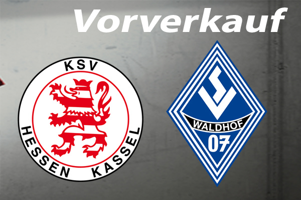 KSV Hessen gegen Waldhof Mannheim im Vorverkauf - 
