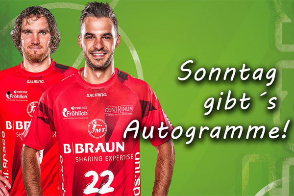 Autogrammstunde am Sonntag 29.10.17 - 