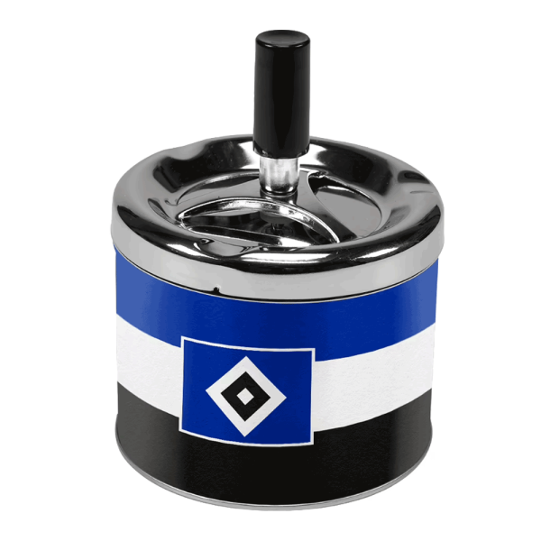 HSV Windaschenbecher blau-weiß-schwarz