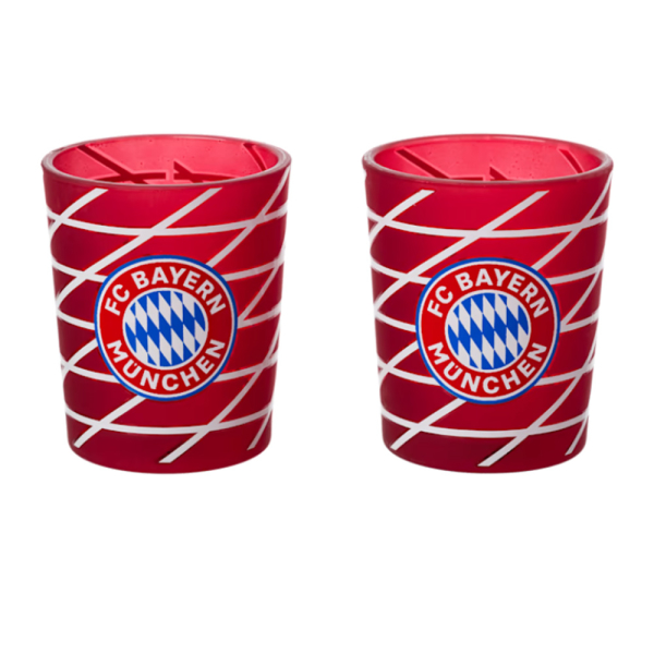 Bayern München Windlicht Allianz Arena 2er Set