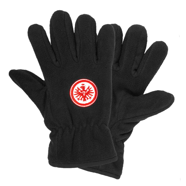 Eintracht Frankfurt Fleecehandschuhe Logo