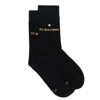 Bayern München Business Socken 2er Set schwarz