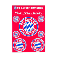Bayern München Aufkleberkarten Set