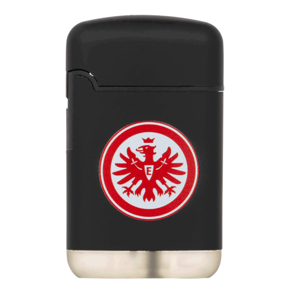 Eintracht Frankfurt Feuerzeug Jet Rubber schwarz