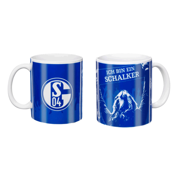 Schalke Kaffeebecher Ich bin ein Schalker