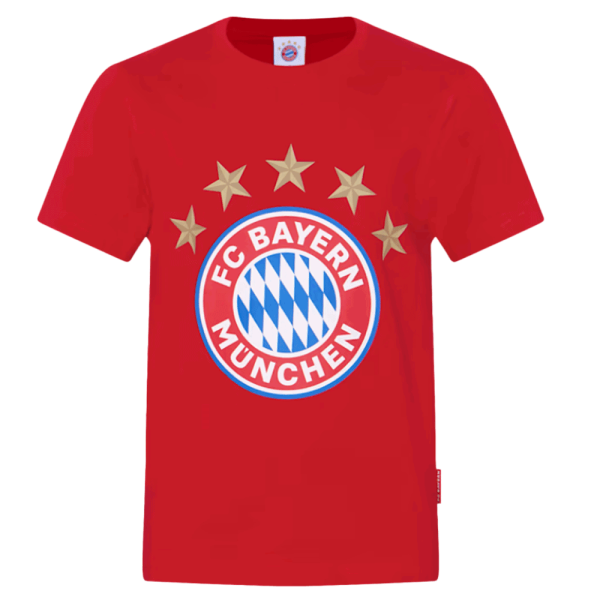 Bayern München T-Shirt Logo rot Kids