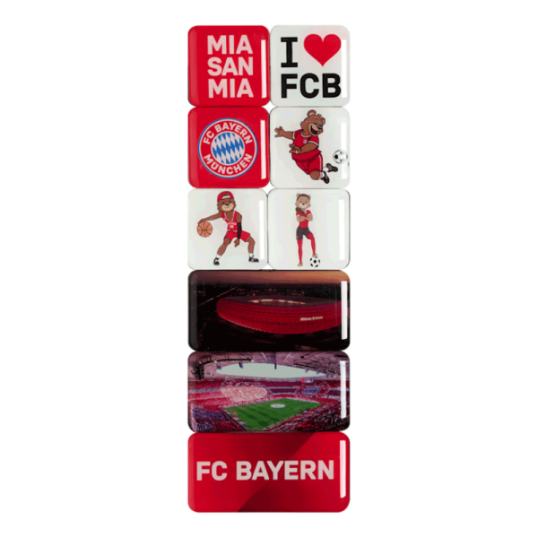 Bayern München Magnet 9er Set