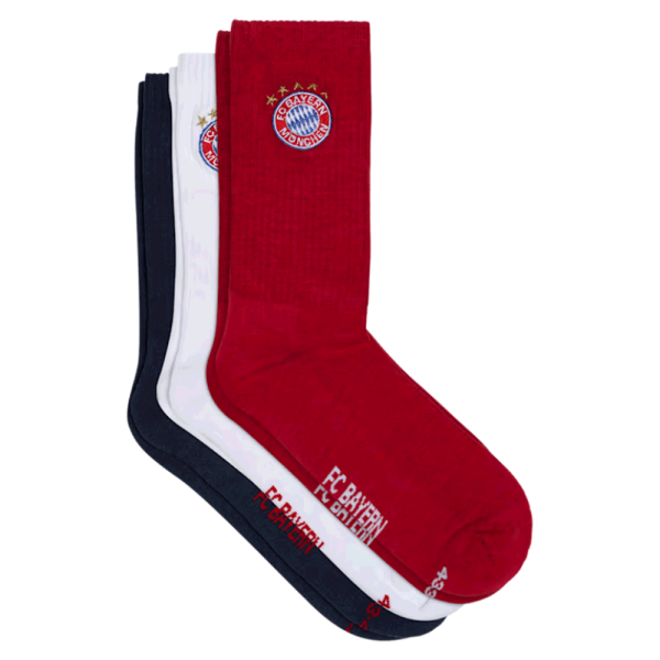 Bayern München Crew Socken 3er Set