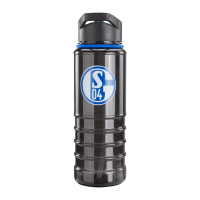 Schalke Trinkflasche schwarz 750 ml