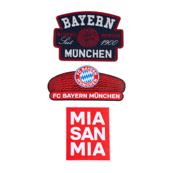 Bayern München Aufnäher 3er Set