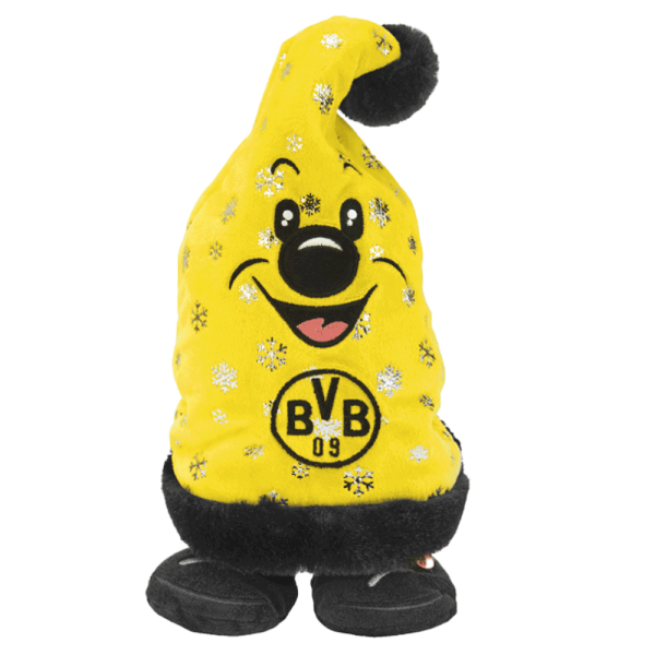 BVB Weihnachtsmütze tanzend und singend