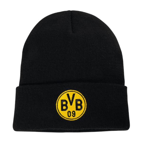 BVB Beanie Logo schwarz