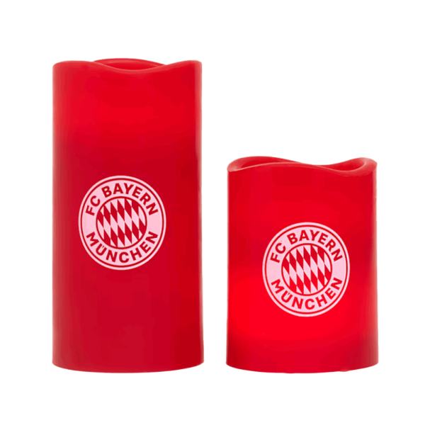 Bayern München LED Kerze 2er Set