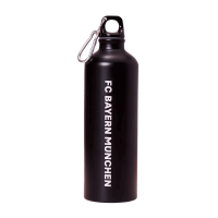 Bayern München Trinkflasche Alu schwarz