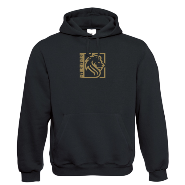 KSV Hoodie Löwenkäfig schwarz Erw.