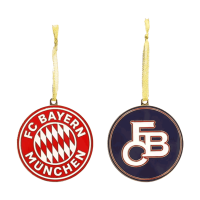 Bayern München Christbaumanhänger 2er Set