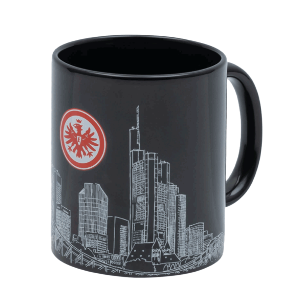 Eintracht Frankfurt Tasse Logo Skyline