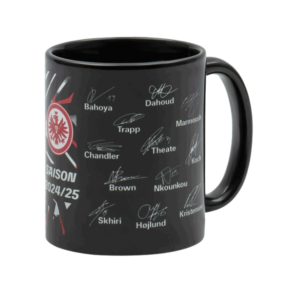 Eintracht Frankfurt Tasse Mannschaft 24/25