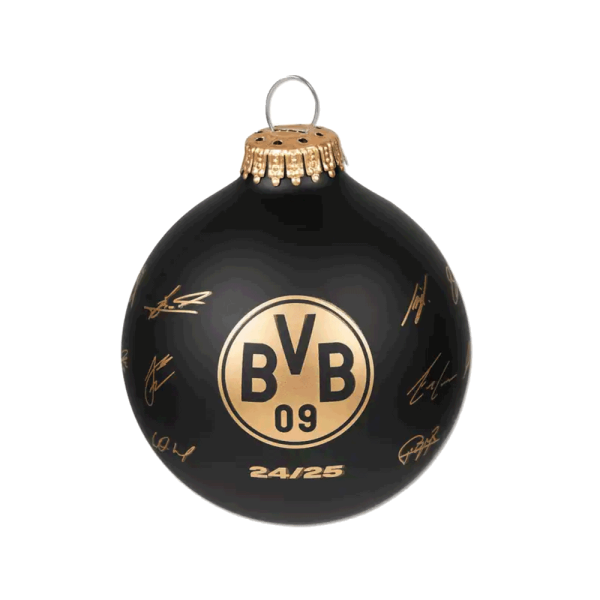 BVB Christbaumkugel Unterschriften 24/25