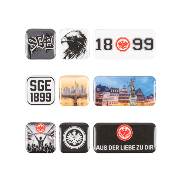 Eintracht Frankfurt Magnet 9er Set