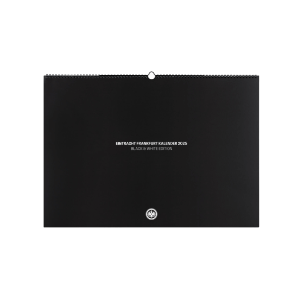 Eintracht Frankfurt Kalender 2025 black & white Edition