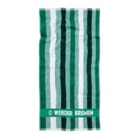 Werder Bremen GOTS Handtuch streifen