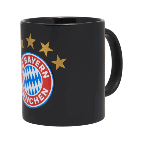 Bayern München Tasse Logo schwarz