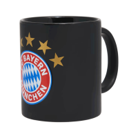Bayern München Tasse Logo schwarz