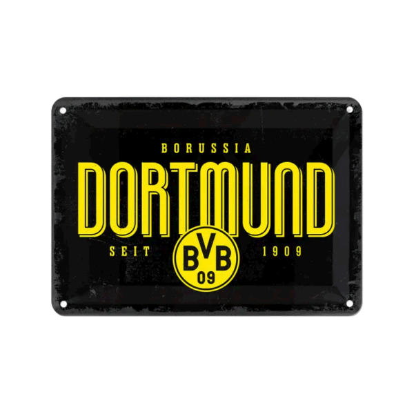 BVB Blechschild Borussia Dortmund