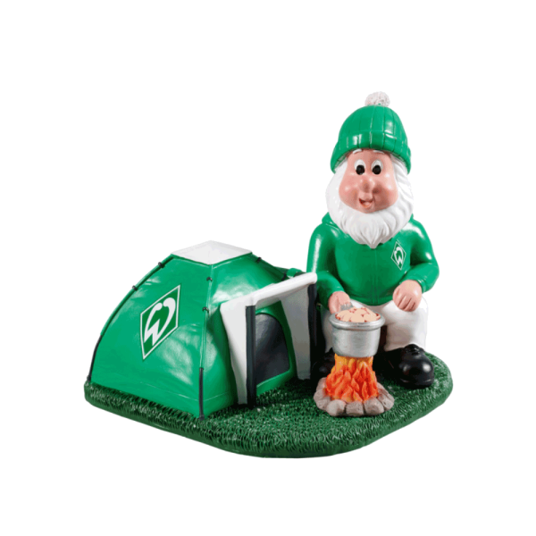 Werder Bremen Gartenzwerg Camping