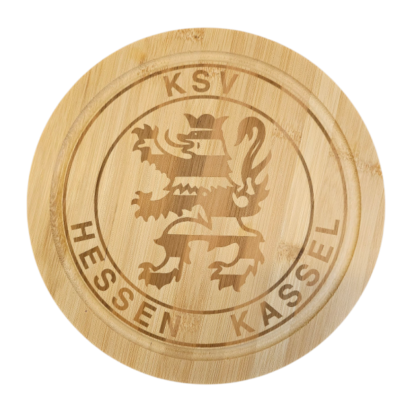 KSV Brotzeitbrettchen Logo rund