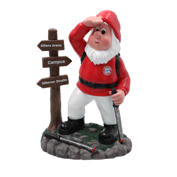 Bayern München Gartenzwerg Bergsteiger