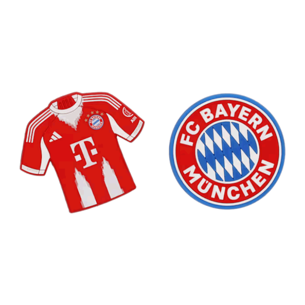 Bayern München Magnet Logo + Trikot 2er Set