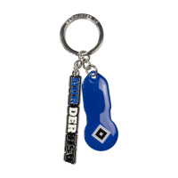 HSV Schlüsselanhänger Logo blau