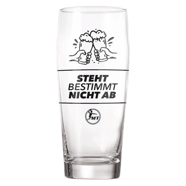 MT Melsungen Bierglas