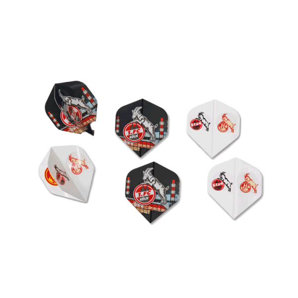 Köln Dartflights 6er Set