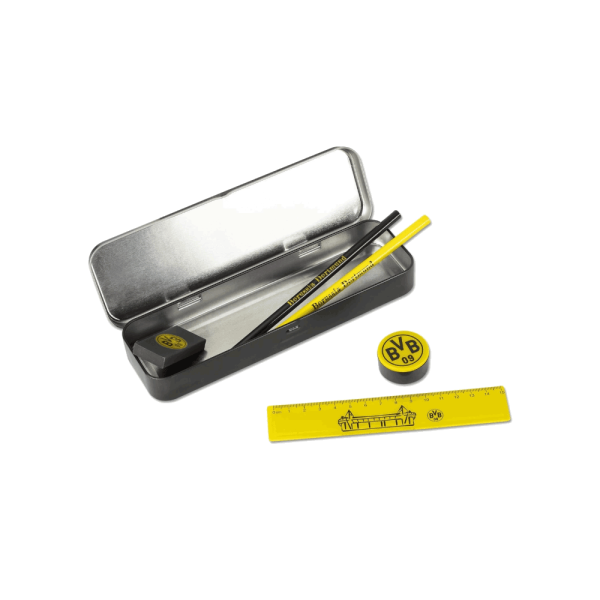 BVB Schreibset mit Metallbox