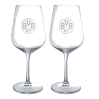 BVB Weinglas 2er Set