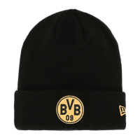 BVB Wintermütze New Era Logo gold