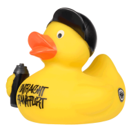 Eintracht Frankfurt Badeente Graffiti