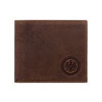 Eintracht Frankfurt Geldbörse Querformat braun