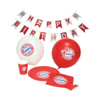 Bayern München Geburtstagsparty Set 6 teilig