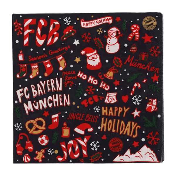 Bayern München Servietten 20er Set Winter