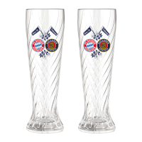 Bayern München Weißbierglas 2er Set