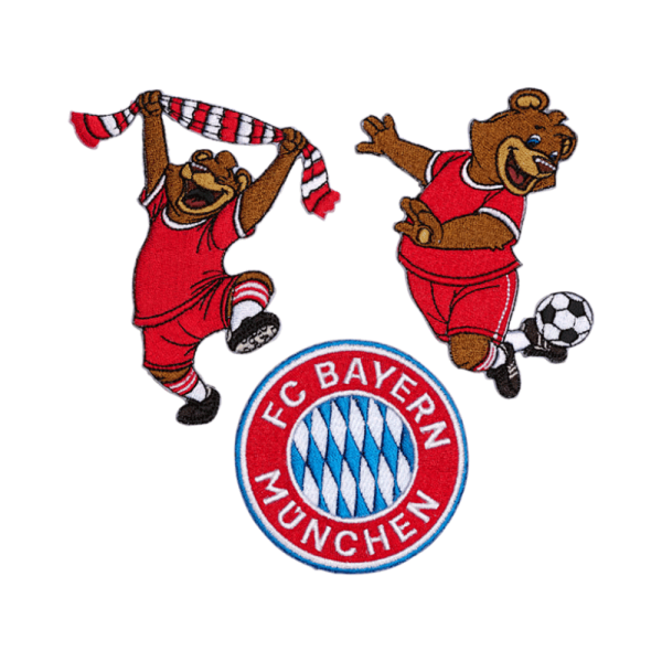Bayern München Aufnäher 3er Set