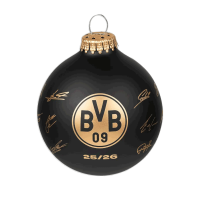BVB Christbaumkugel Unterschriften 25/26
