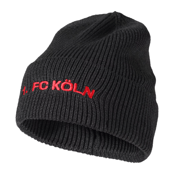 Köln Beanie Black melange Erw.