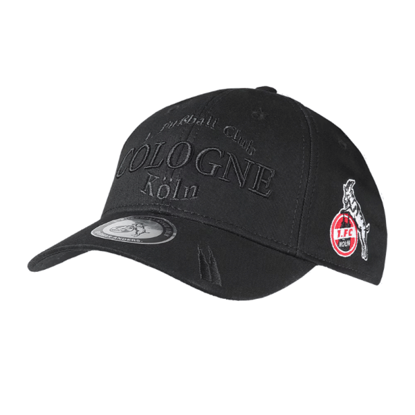 Köln Cap schwarzer Weg Erw.