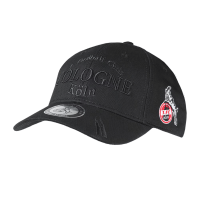 Köln Cap schwarzer Weg Erw.