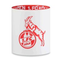 Köln Tasse Prägung weiß